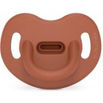 Suavinex šidítko anatomické silikon SX Pro Colour Essence cihlová – Zboží Dáma