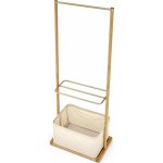 Věšák na oblečení s policí WILLIAM - bambus/kov – Hledejceny.cz