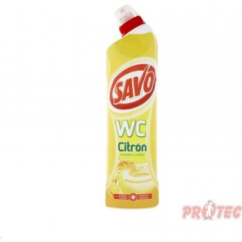Savo WC tekutý čistící a dezinfekční přípravek Citrón 750 ml