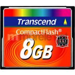 Transcend CompactFlash 8 GB TS8GCF133 – Zboží Živě