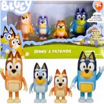 BLUEY A BINGO RODINA BLUEY CHILLI BANDIT TÁTA MAMINKA – Zboží Dáma