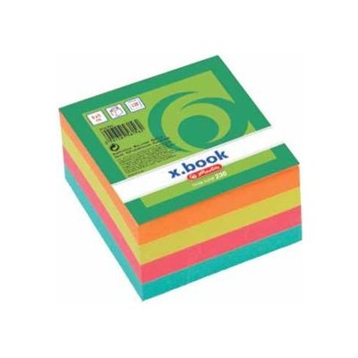 Herlitz Záznamní kostky barevné Herlitz - 8 cm x 8 cm x 3 cm / 230 lístků / lepená vazba – Hledejceny.cz