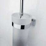 Nimco Keira toaletní wc kartáč s vysokou nádobkou, KE 22094W-26 – Zboží Mobilmania