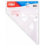 Koh-i-Noor 744150 pravítko trojúhelník 45/177 čirá – Zboží Dáma