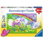 Ravensburger Duhoví koníci 2 x 24 dílků – Hledejceny.cz