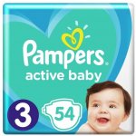 Pampers active baby 3 54 ks – Hledejceny.cz