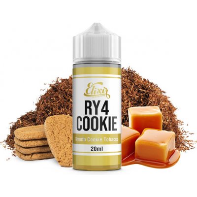 Infamous Shake & Vape Elixir - RY4 Cookie 20 ml – Zboží Mobilmania