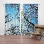 Sablio Závěs Holé větve: 2ks 140x250cm – Hledejceny.cz