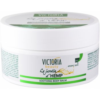 Victoria Beauty Le jardin d´Hemp zvláčňující tělový krém s konopným olejem 200 ml