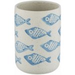 Wenko Keramický kelímek na zubní kartáčky AQUAMARIN 8 x 11 cm – Zboží Dáma
