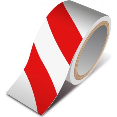 Handy Výstražná samolepicí páska 50 mm × 33 m červeno-bílá – Hledejceny.cz