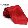 Kravata Pánská kravata červená Cavaldi