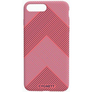 Pouzdro CYGNETT iPhone 8 Chevron Stripe Case in červené