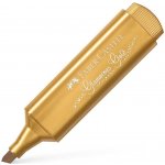 Faber-Castell 154650 zvýrazňovač Textliner 46 Metallic metalický zlatý – Zboží Živě
