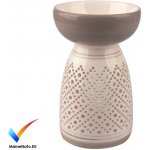 Anděl Přerov Aromalampa keramická šedobílá velká 16 cm – Zboží Mobilmania