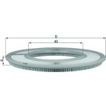 Vzduchový filtr MAHLE LX 66 – Hledejceny.cz