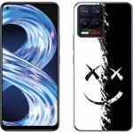 mmCase Realme 8 4G Gelový kryt černobílý smajlík – Hledejceny.cz