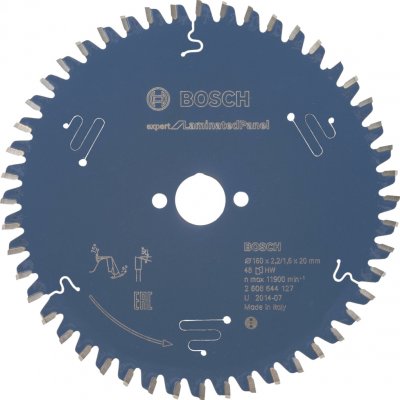 Bosch Pilový kotouč Expert for Laminated Panel; 160 x 20 x 2,2 mm, 48 2608644127 – Sleviste.cz