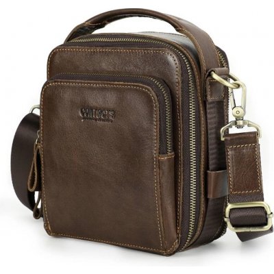 Contacts pánská kožená taška Crazy horse Brooks 3L Contacts MB243-A – Zboží Mobilmania