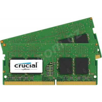 CRUCIAL SODIMM DDR4 16GB (2x8GB) 2400MHz CL17 CT2K8G4SFS824A – Sleviste.cz