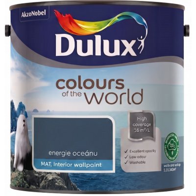 Dulux Colours Of The World 2,5 L Energie Oceánu – Hledejceny.cz