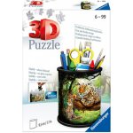 Ravensburger 3D puzzle stojan na tužky Levharti 54 ks – Zboží Mobilmania