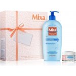 Mixa Hyalurogel denní pleťový krém Sensitive Skin Expert Hyalurogel Rich 50 ml + tělové mléko Hyalurogel Intensive Hydrating Milk 400 ml dárková sada – Zboží Mobilmania