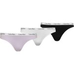 Calvin Klein CAROUSEL 3 PACK Dámská tanga mix – Zboží Mobilmania