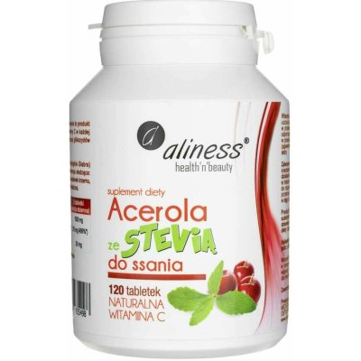 Aliness Acerola se stévií na sání 120 tablet – Hledejceny.cz