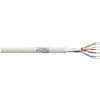 síťový kabel LogiLink CPV0017 patch CAT5e / SF/UTP, 100m, šedý