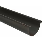 Marley Okapový žlab RG 100, 4 m hnědý – Sleviste.cz