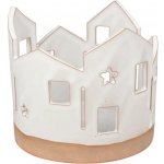 Anděl Přerov Svícen domky keramický 10,5 x 10 x 10,5 cm – Hledejceny.cz