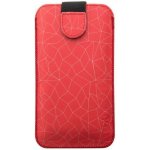 FIXED Soft Slim pouzdro se zavíráním 6XL, Red Mesh FIXSOS-RME-6XL – Zboží Mobilmania