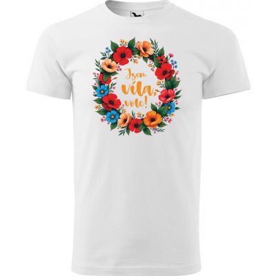 Sablio Tričko s potiskem Jsem víla, vole bílé – Zbozi.Blesk.cz