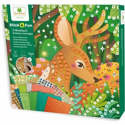 Sycomore Stick & Fun mozaika lesní zvířata – Hledejceny.cz