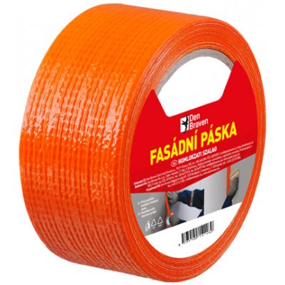 Den Braven Fasádní páska 48 mm x 20 m oranžová – Zbozi.Blesk.cz