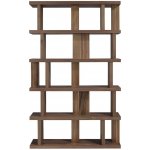 Ořechová knihovna Angel Cerdá No. 3023, 195x120 cm – Sleviste.cz