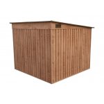 Duramax 73045 Plechový domek na jízdní kola 4,1 m² imitace dřeva – Zboží Dáma
