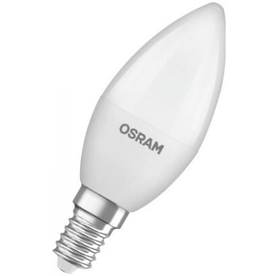 Osram LED žárovka E14 CL B FR 4,9W (40W) teplá bílá (2700K), svíčka – Hledejceny.cz