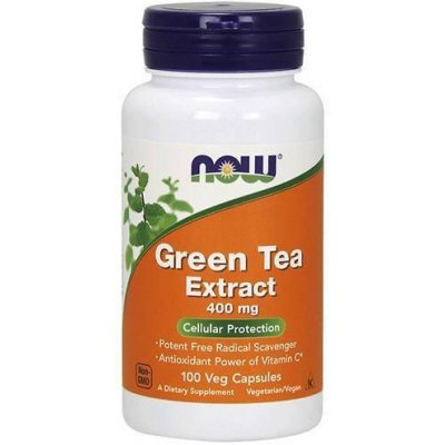 NOW Green Tea Extract 400mg 100veg kapslí