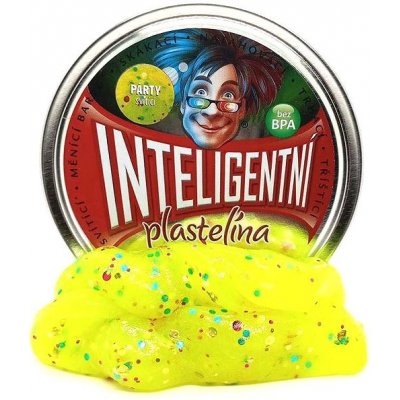 Inteligentní plastelína speciál Párty třpytí se a svítí – Zboží Mobilmania