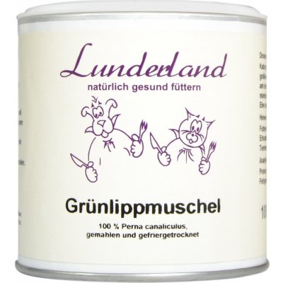 Lunderland Tierfutter Mušle slávka zelenoústá 100 g – Hledejceny.cz
