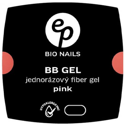 BIO nails BB Fiber PINK jednofázový hypoalergenní gel 15 ml