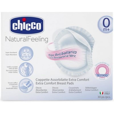 Chicco Natural Feeling prsní vložky 30ks