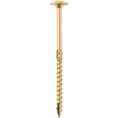 DOMAX Konstrukční vrut CT s talířovou hlavou TORX T25 5 x 80 mm pozinkovaný 200 ks – Hledejceny.cz