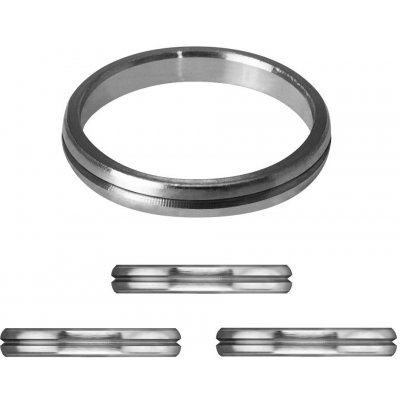 Mission S-Lock Silver Titanium Kroužky – Zboží Dáma