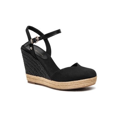 Tommy Hilfiger Basic Closed Toe High Wedge FW0FW04786 Černá – Zboží Dáma