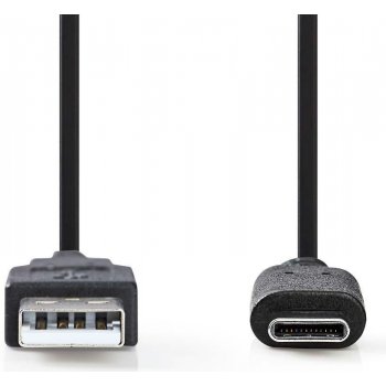Nedis CCGP61600BK10 USB 3.0, Typ-C Zástrčka - A Zástrčka, 1m, černý