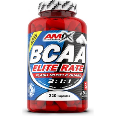 Amix BCAA Elite Rate 350 kapslí – Zboží Dáma