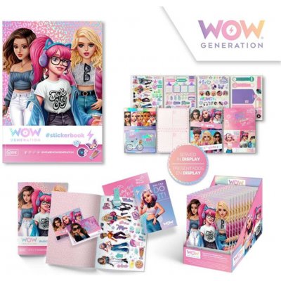 KIDS Licensing Fashion book WOW DIY set malý 8921704 – Hledejceny.cz